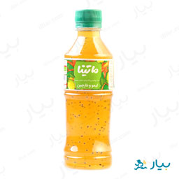 نوشیدنی دانه ریحان با لیمو و دارچین 280 گرمی ماتینا