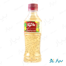 نوشیدنی دانه ریحان با سیب و دارچین 280 گرمی ماتینا