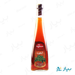 آبغوره شیشه ای 500 گرمی سمیه