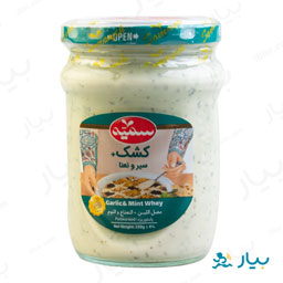 کشک سیر و نعنا 230 گرمی سمیه