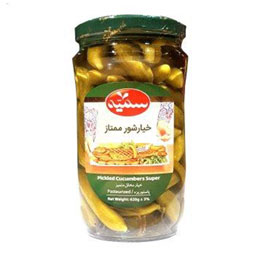 خیارشور ممتاز 620 گرمی سمیه