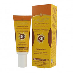 کرم دور چشم آردن حاوی ضدآفتاب spf30 سان سیف