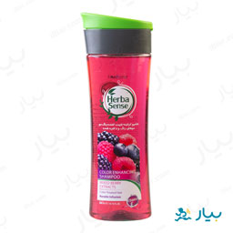 شامپو کراتینه تثبیت کننده رنگ موهای رنگ و دکلره شده 300 میلی لیتری هرباسنس