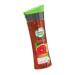 شامپو کراتینه حاوی عصاره های گریپ فروت و نعنا جهت موهای نازک و کم حجم 300 میلی لیتری هرباسنس