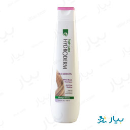 شامپو براق کننده و ضد وز موی سر سیلک کراتین 400 گرمی هیدرودرم
