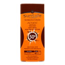 کرم ضد آفتاب +SPF50 فاقد چربی 50 گرمی سان سیف