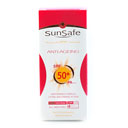 کرم ضد آفتاب ضد چروک SPF50 بژ تیره 50 گرمی سان سیف