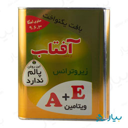 روغن نیمه جامد بدون پالم 4 کیلویی آفتاب