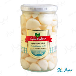 ترشی سیر مروارید 700 گرمی دریان دشت