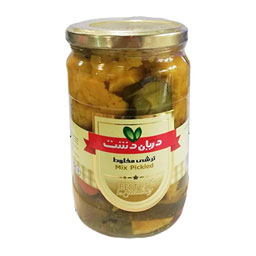 ترشی مخلوط 680 گرمی دریان دشت