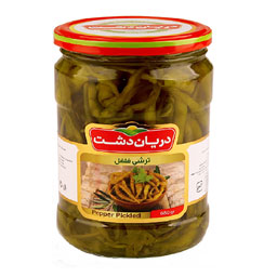ترشی فلفل دریان دشت 680 گرمی