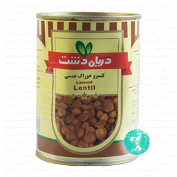 کنسرو خوراک عدسی 380 گرمی دریان دشت