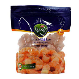 میگو خام منجمد 500 گرمی کاله