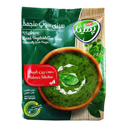 سبزی سوپ منجمد 400 گرمی پمینا کاله