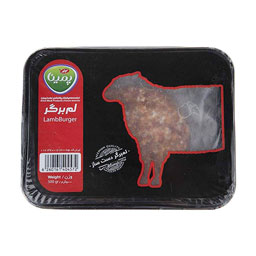 لم برگر منجمد مقدار 500 گرمی پمینا کاله