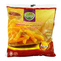 خلال سیب زمینی سرخ کرده یخ زده 750 گرمی پمینا کاله