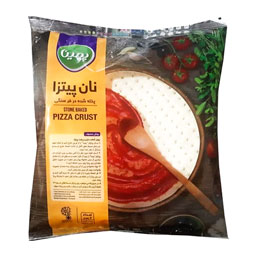 نان پیتزا پخته شده در فر سنگی 4 عددی 500 گرمی پمینا کاله