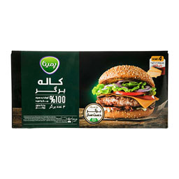 کاله برگر 100 درصد گوشت قرمز 500 گرمی پمینا کاله