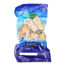 استیک ماهی قزل آلا سالمونی منجمد 500 گرمی پمینا کاله