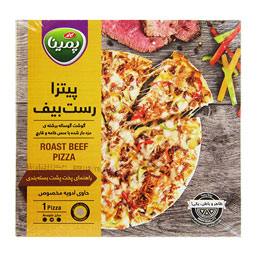 پیتزا آماده رست بیف سایز متوسط کاله پمینا 380 گرمی