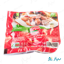سوسیس کوکتل پنیر بسته وکیومی 300 گرمی سولیکو کاله