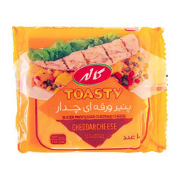 پنیر پاستوریزه ورقه ای چدار 250 گرمی کاله