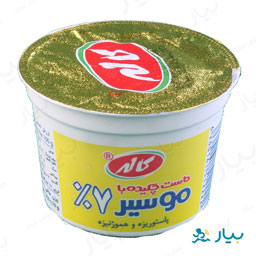 ماست چکیده با موسیرخامه ای 7 درصد 250 گرمی کاله