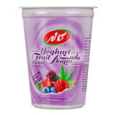 ماست میوه ای آلوئه ورا با میوه های جنگلی 450 گرمی کاله