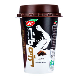 کاله شیر پروتئینه شکلاتی 250 سی سی لیوانی جدید
