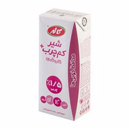 شیر کم چرب غنی شده 200 میلی لیتری کاله