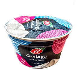 پروماست ایسلندی مشکی بدون چربی کاله 400 گرمی