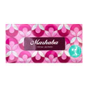 دستمال کاغذی 100 برگ دو لا طرح نقوش رنگی مرحبا