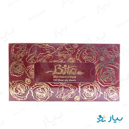 دستمال کاغذی 100 برگ 3 لایه بی تا