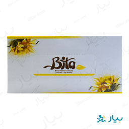 دستمال 300 برگ سه لایه رنگی جدید تیشو خارجی 300 برگ بی تا