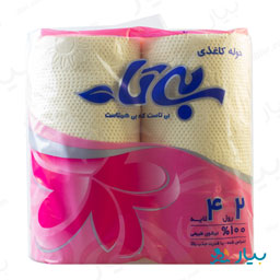 حوله کاغذی 2 رول 4 لایه بی تا