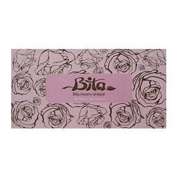 دستمال کاغذی گل دار سه لا طلاکوب 100 برگی بی تا