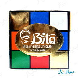 دستمال کاغذی طرح روبیک 75 برگ دولا بی تا