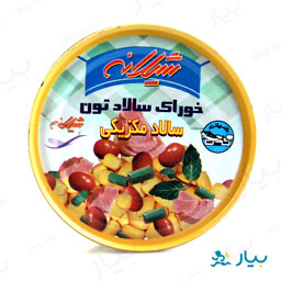 کنسرو تن سالاد مکزیکی 190گرمی شیلانه