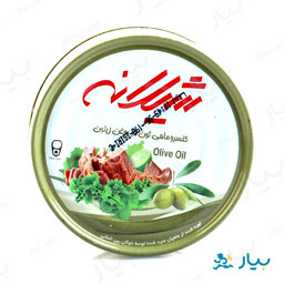 کنسرو ماهی تون در روغن زیتون 180 گرمی شیلانه