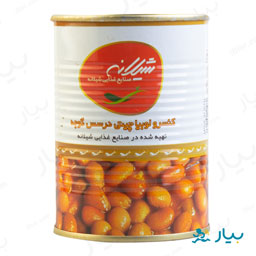 کنسرو لوبیا با درب 380 گرمی شیلانه