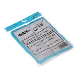 دستمال آشپزخانه تنظیف سفید نخی سایز 35×75 کابان باف