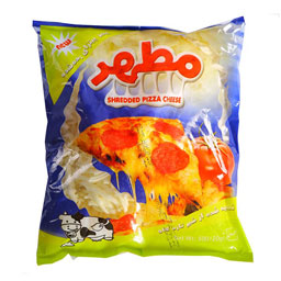 پنیر پروسس رنده شده موزارلا 1 کیلوگرمی مطهر