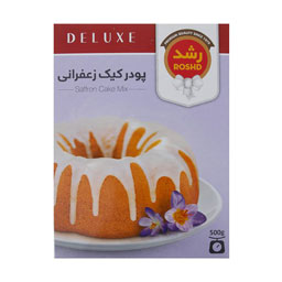 رشد پودر کیک زعفرانی 500 گرم