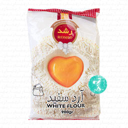آرد سفید 900 گرمی رشد