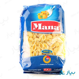 ماکارونی فرمی گوش ماهی 500گرمی مانا