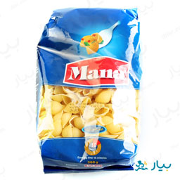 پاستا گوش ماهی بزرگ 500 گرمی مانا