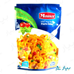 پاستا نیمه آماده با طعم گوجه و ریحان 180 گرمی مانا