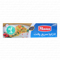 لازانیا سریع پخت 250 گرمی مانا
