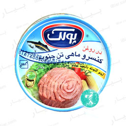 کنسرو ماهی کلیددار 180 گرمی پولک