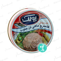 تن ماهی 120 گرمی پولک